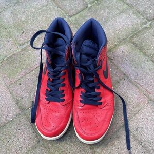 Size 9.5 - Air Jordan 1 Retro OG High David Letterman